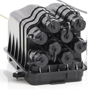 CasaLink Block Terminal Pre-Cabled 8 Port SC/APC XCPSC03740 Black (L)100Mtr   