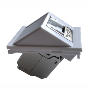 Angled Adaptor LJ6C Unshuttered Keystone White