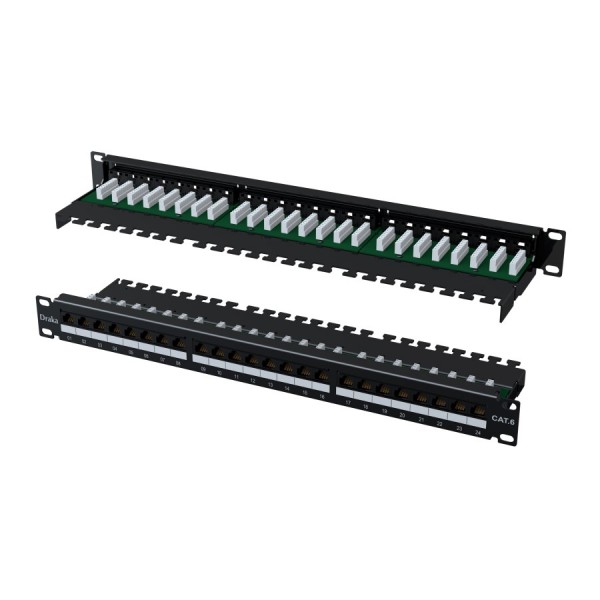 Draka Cat6 Right Angle Patch Panels