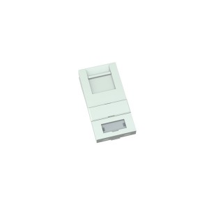 Flat Shutter Euro Keystone YMABP03114 White