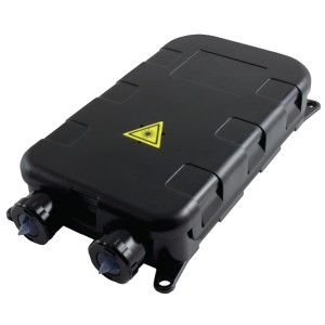 Customer Connection Point (CCP) 1x LC/UPC Dx C/w 2x LC OS2 Pigtails CCPA-M111LP/BK-0 Black (H)160mm x (W)89mm x (D)28mm (Dia)4.6mm-5.6mm)
