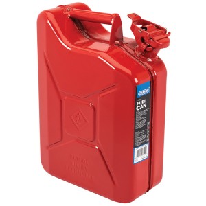 Jerry Can 10Ltr Metal Red   