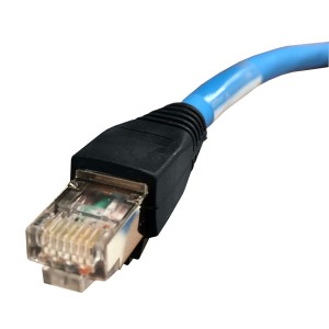 Solid Core Patch Lead Cat6A F/FTP LSZH Blue (L)60Mtr