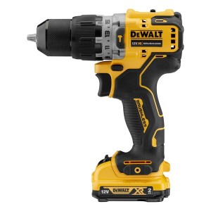 XR Brushless Sub-Compact Hammer Drill Driver DCD706D2-GB 12v 2 x 2Ah