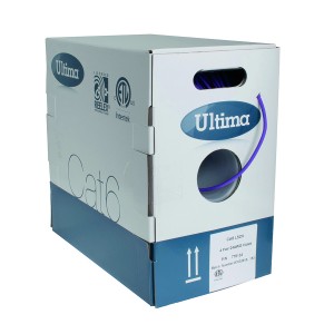 Solid Cat6 U/UTP LSZH 4 Pair Cca-s1a,d1,a1 Reelex II Violet (L)305Mtr NVP 65% Outer Dia 6.2mm