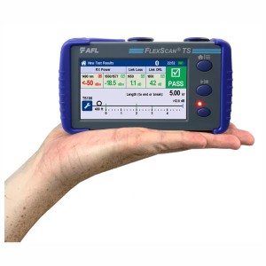FlexScan TS100-70 FTTH Troubleshooter Basic Kit SC/APC 1650nm WiFi & Bluetooth Dual Wavelength Power Meter