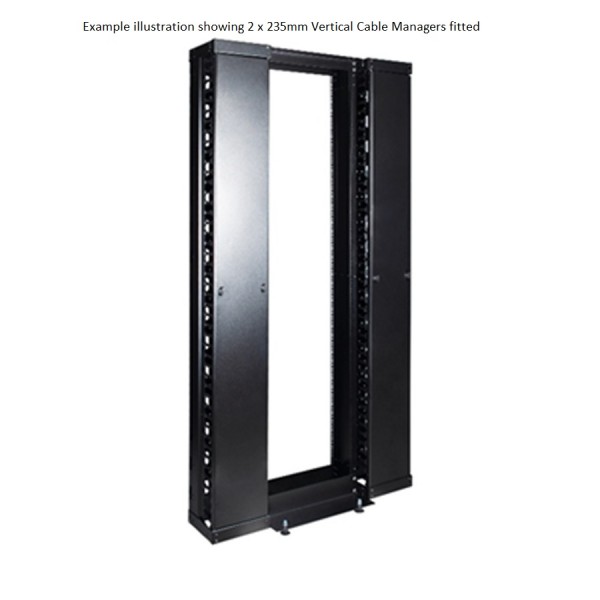 Lande DYNAframe Vertical Cable Management