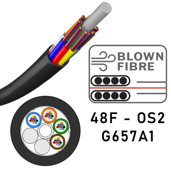 Fibre Cable OS2 - External Blown Fibre