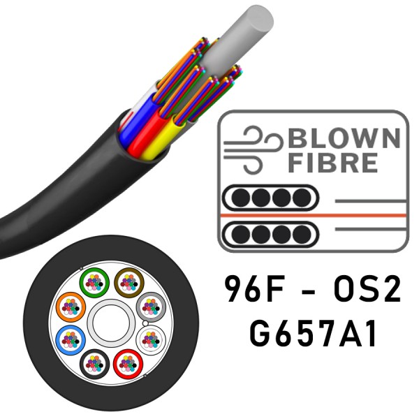 Fibre Cable OS2 - External Blown Fibre