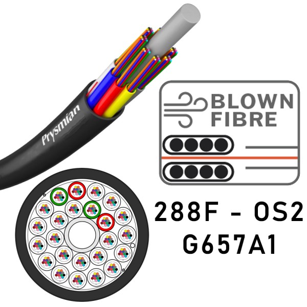 Fibre Cable OS2 - External Blown Fibre