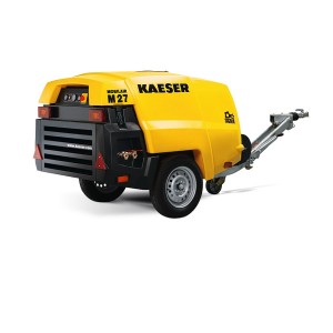 M27 Compressor C/W Aftercooler Blown Fibre 14 Bar 1600L/min 79db (H)1300mm x (W)1260mm x (L)2920mm Weight 575Kg