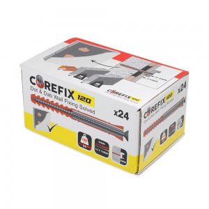 Corefix 120 Wall Fixing Kit Red Pack 24  