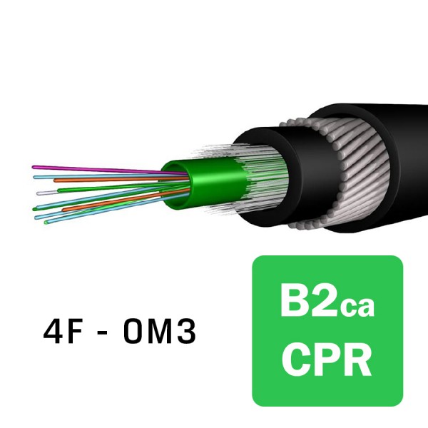 Draka CST Armoured OM3 Fibre Cables