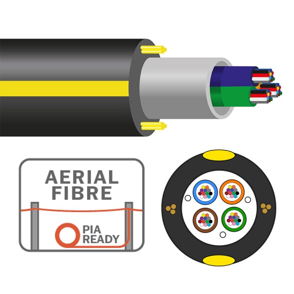 Ultra Lightweight (ULW) Fibre Optic Aerial Drop Cable