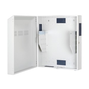 SLIMbox Wall Mounting Cabinet Solid Front Door LN-WM SLM 6U S Light Grey (H)6U x (W)640mm x (D)309mm