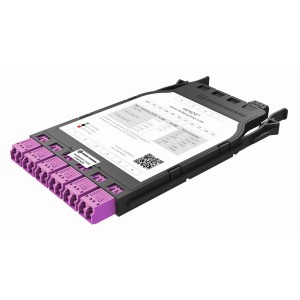 IANOS Transition Module (Single) 12F (Base-12) MM OM4 6x LC Dx 1x MTP12 (F) Violet 85125715 Black   