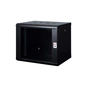 PROline Wall Mount Cabinet LN-PR09U6045-BL Black (H)9U x (W)600mm x (D)450mm Weight 17.6Kg  