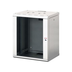 PROline Wall Mount Cabinet LN-PR16U6045-LG Grey (H)16U x (W)600mm x (D)450mm Weight 29Kg  