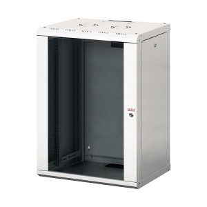 PROline Wall Mount Cabinet LN-PR20U6045-LG Grey (H)20U x (W)600mm x (D)450mm Weight 35Kg  