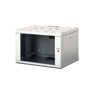 PROline Wall Mount Cabinet LN-PR07U6060-LG Grey (H)7U x (W)600mm x (D)600mm Weight 18Kg  