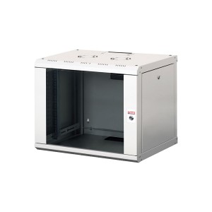 PROline Wall Mount Cabinet LN-PR09U6060-LG Grey (H)9U x (W)600mm x (D)600mm Weight 22Kg  