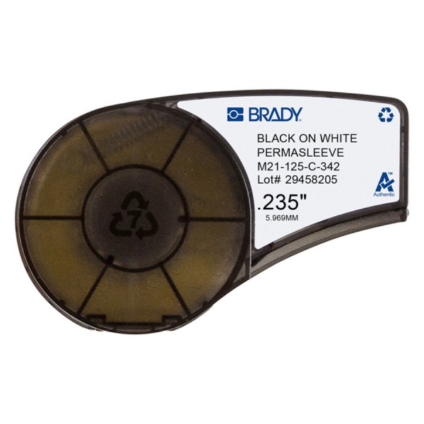 Brady M210/M211 PermaSleeve Heat Shrink Tubing