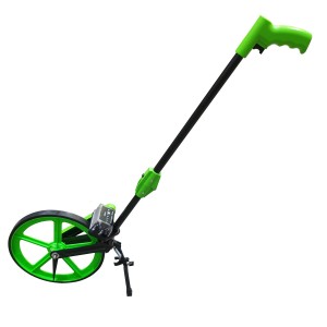 Distance Measuring Wheel Premium (with Brake) Green