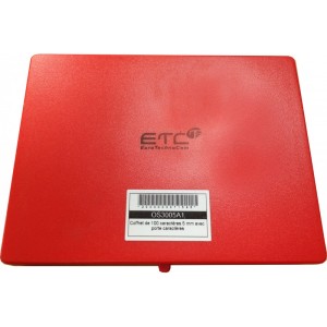 Letters & Numbers Punch Set with 9 Position Holder 5mm 100 Piece A-Z, 0-9 In Strong Plastic Case