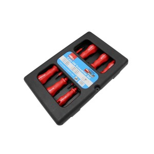 VDE Screwdriver Set Slotted & Phillips 6 Piece Insulated 1000V