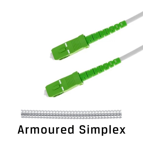 Ultima OS2 SC/APC-SC/APC Armoured Patch Leads