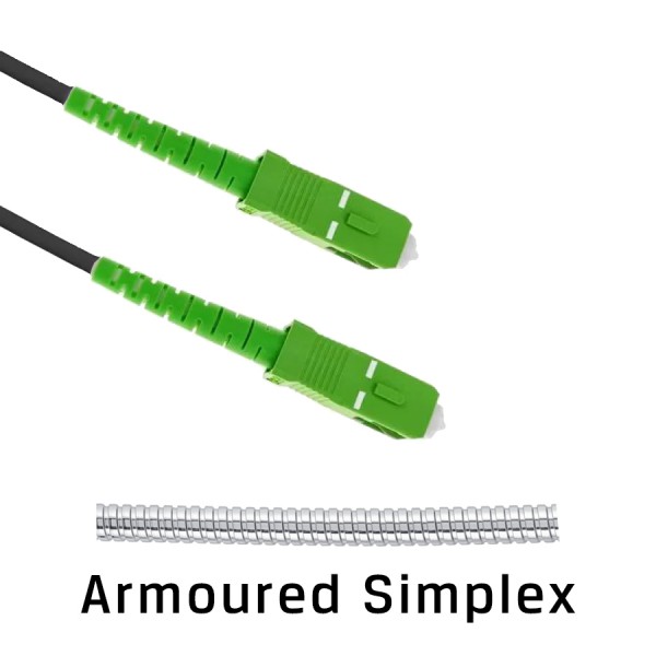 Ultima OS2 SC/APC-SC/APC Armoured Patch Leads