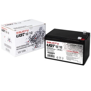 Rechargeable AGM Battery UBT 12/12 12V 12 Ah 013BS000003 (H)95mm x (W)151mm x (D)98mm Weight 3.4Kg