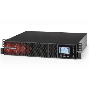 SPS ADVANCE RT2 B1 (No Internal Battery) 2000VA 1800W Line-Interactive UPS Tower / Rack 8x IEC C13  Approx. 12min 50% Load 6A0CA000009 Black (H)88mm x (W)438mm x (D)510mm Weight 10.8Kg