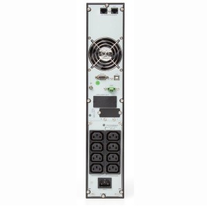 SLC TWIN RT2 1000VA 1000W On-Line Double-Conversion Tower / Rack UPS 8x IEC C13  Approx. 14min 50% Load 698CA000002 Black (H)88mm x (W)438mm x (D)410mm Weight 14.1Kg