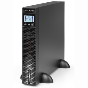 SLC TWIN RT2 B1 (No Internal Battery) 1500VA 1500W On-Line Double-Conversion Tower / Rack UPS 8x IEC C13  698CA000008 Black (H)88mm x (W)438mm x (D)410mm Weight 8.1Kg  