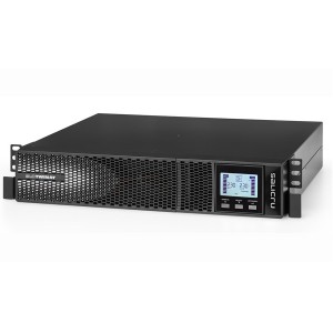 SLC TWIN RT2 1500VA 1500W On-Line Double-Conversion Tower / Rack UPS 8x IEC C13  Approx. 11min 50% Load 698CA000003 Black (H)88mm x (W)438mm x (D)410mm Weight 15.5Kg