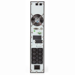SLC TWIN RT2 B1 (No Internal Battery) 2000VA 2000W On-Line Double-Conversion Tower / Rack UPS 8x IEC C13  698CA000009 Black (H)88mm x (W)438mm x (D)510mm Weight 9.4Kg