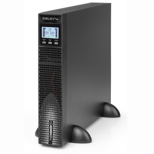 SLC TWIN RT2 2000VA 2000W On-Line Double-Conversion Tower / Rack UPS 8x IEC C13  Approx. 11min 50% Load 698CA000004 Black (H)88mm x (W)438mm x (D)510mm Weight 19.5Kg  