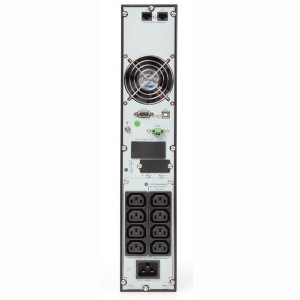 SLC TWIN RT2 2000VA 2000W On-Line Double-Conversion Tower / Rack UPS 8x IEC C13  Approx. 11min 50% Load 698CA000004 Black (H)88mm x (W)438mm x (D)510mm Weight 19.5Kg