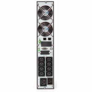 SLC TWIN RT2 B1 (No Internal Battery) 3000VA 3000W On-Line Double-Conversion Tower / Rack UPS 8x IEC C13  698CA000010 Black (H)88mm x (W)438mm x (D)630mm Weight 12.4Kg