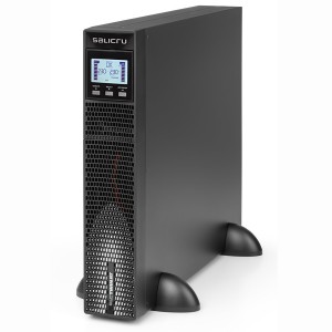 SLC TWIN RT2 3000VA 3000W On-Line Double-Conversion Tower / Rack UPS 8x IEC C13  Approx. 11min 50% Load 698CA000005 Black (H)88mm x (W)438mm x (D)630mm Weight 27.5Kg  