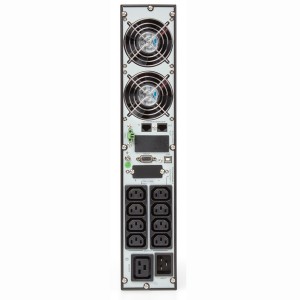 SLC TWIN RT2 3000VA 3000W On-Line Double-Conversion Tower / Rack UPS 8x IEC C13  Approx. 11min 50% Load 698CA000005 Black (H)88mm x (W)438mm x (D)630mm Weight 27.5Kg
