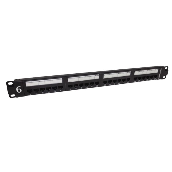 HellermannTyton HTC Series Cat6 Unshielded Patch Panels