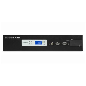 ATS 32A 2U Terminals 16x IEC C13 + 2x IEC C19 LCD Display, LED Status Overload Protection 658CB000002 (H)88mm x (W)438mm x (D)275mm Weight 6kg