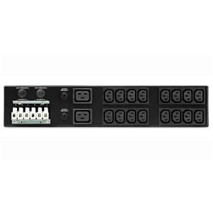 ATS 32A 2U Terminals 16x IEC C13 + 2x IEC C19 LCD Display, LED Status Overload Protection 658CB000002 (H)88mm x (W)438mm x (D)275mm Weight 6kg