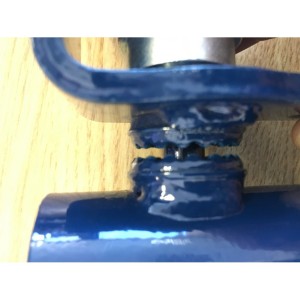 Universal Umbrella Clamp G-clamp design with Ball Joint Pole Diameter 28mm to 35mm Grey Weight 1.4KG