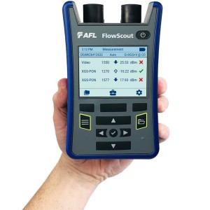 FlowScout PON Optical Power Meter SC/APC 1270/1310/1490/1550/1577nm -50 to +26dBm TPPM-XG
