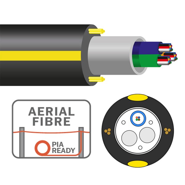 Ultra Lightweight (ULW) Fibre Optic Aerial Drop Cable
