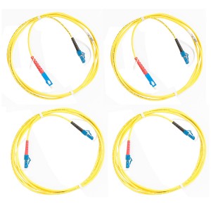 Test Reference Cord Kit SC-LC/LC-LC SM 9/125 SRC-9-SCLC-KIT-M Yellow (L)2Mtr