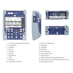 SmartOTDR PRO Installation Kit SM 1310/1550nm 37/35dB SC/APC WiFi & SAA STOTDR-PRO-I-APC
